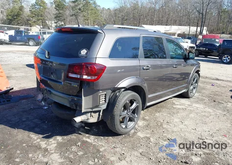 2019 Dodge Journey Crossroad из США, поврежденный, VIN 3C4PDCGG8KT803667
